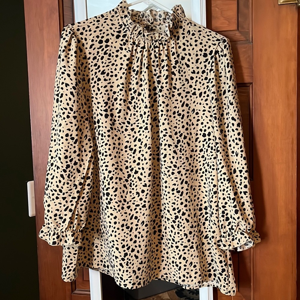 Dressy Mock Neck Top